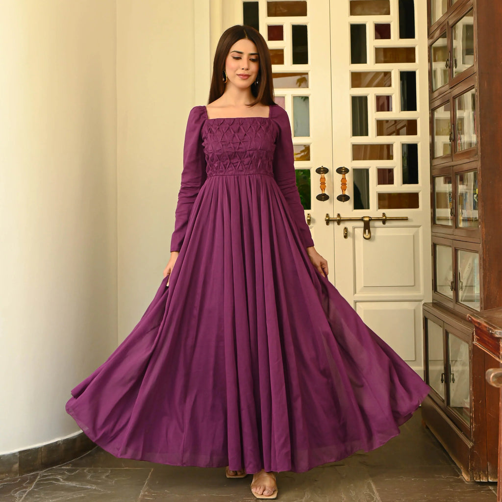 Rasberry Radiance Cotton Dress