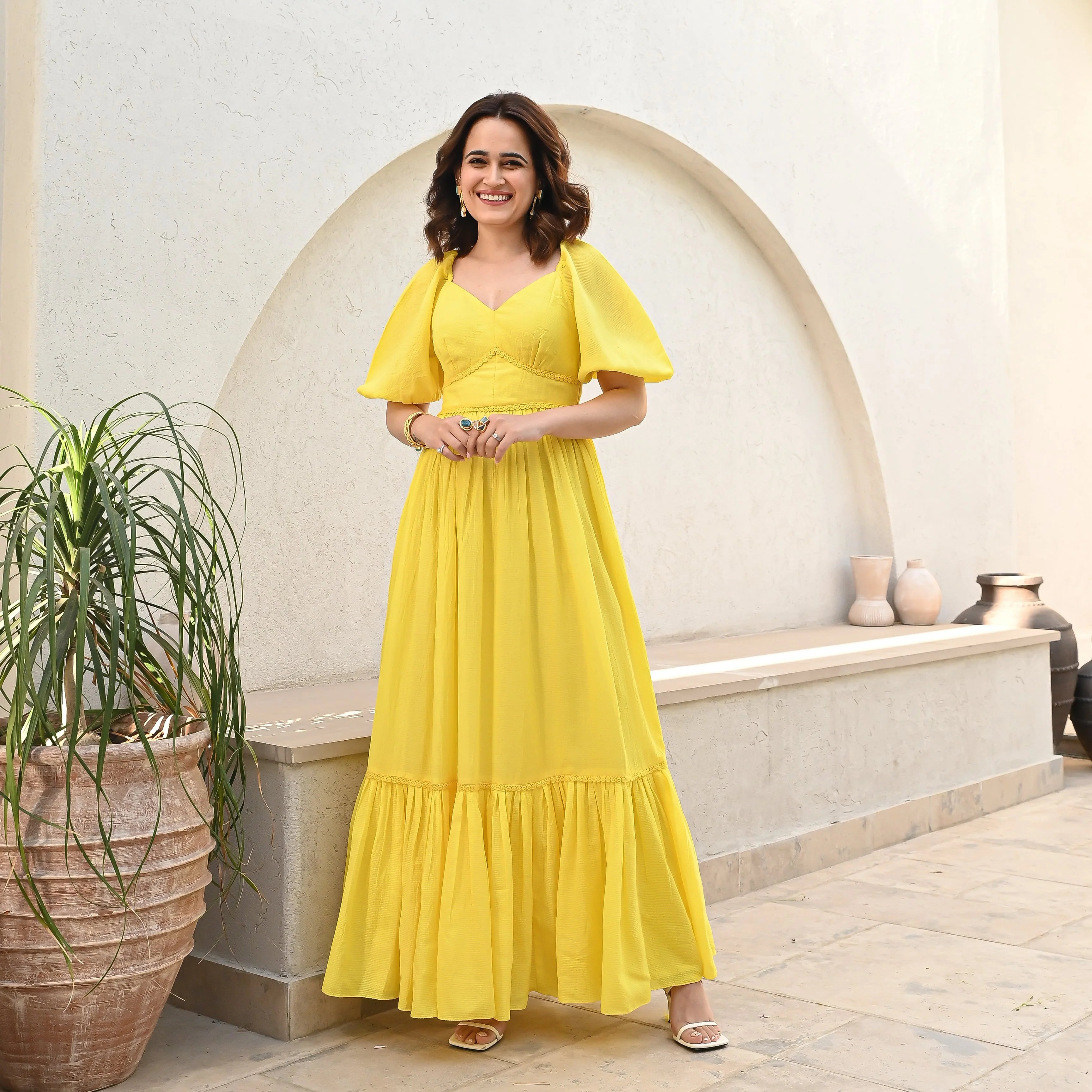 Boshon Tuskan Lacy Cotton Dress
