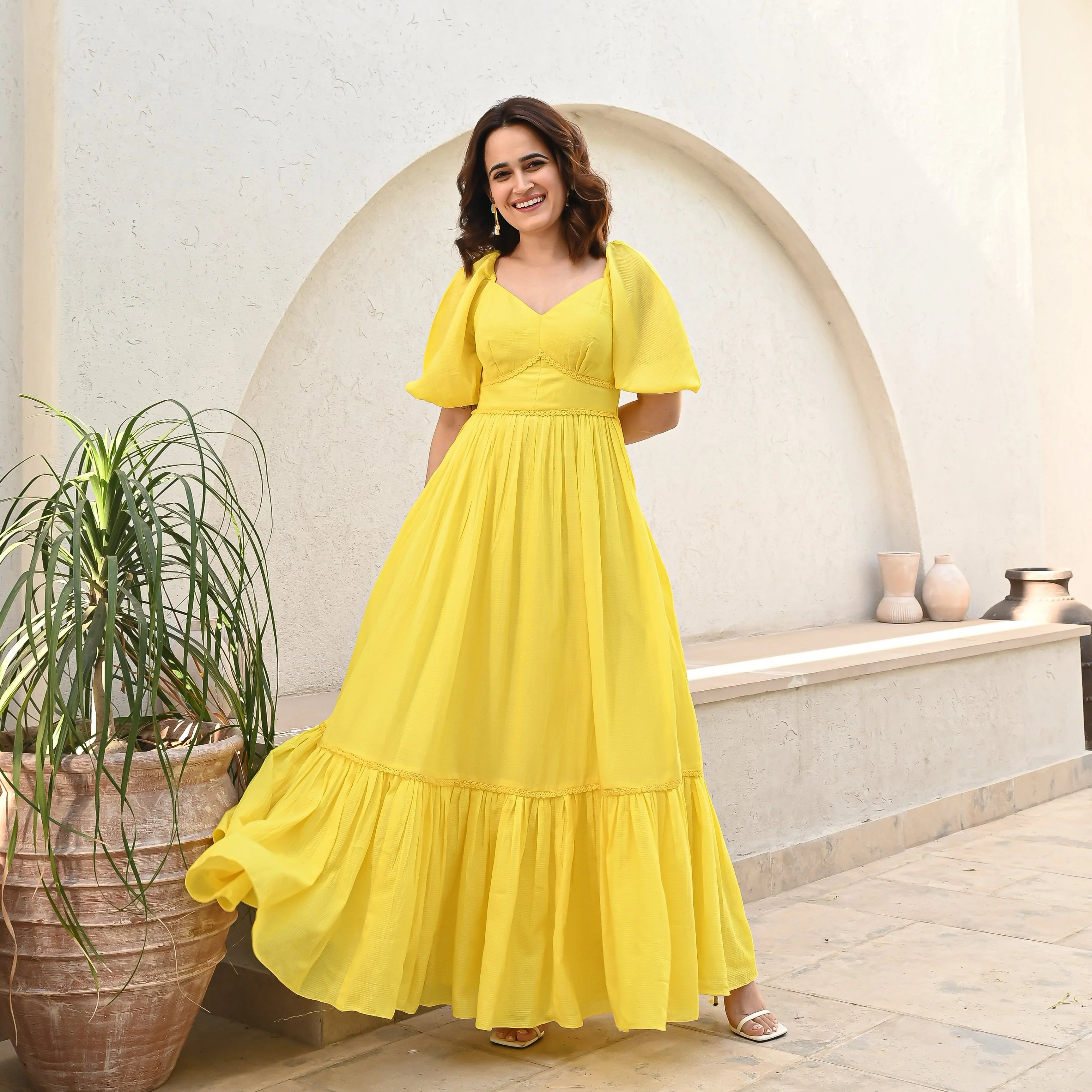 Boshon Tuskan Lacy Cotton Dress