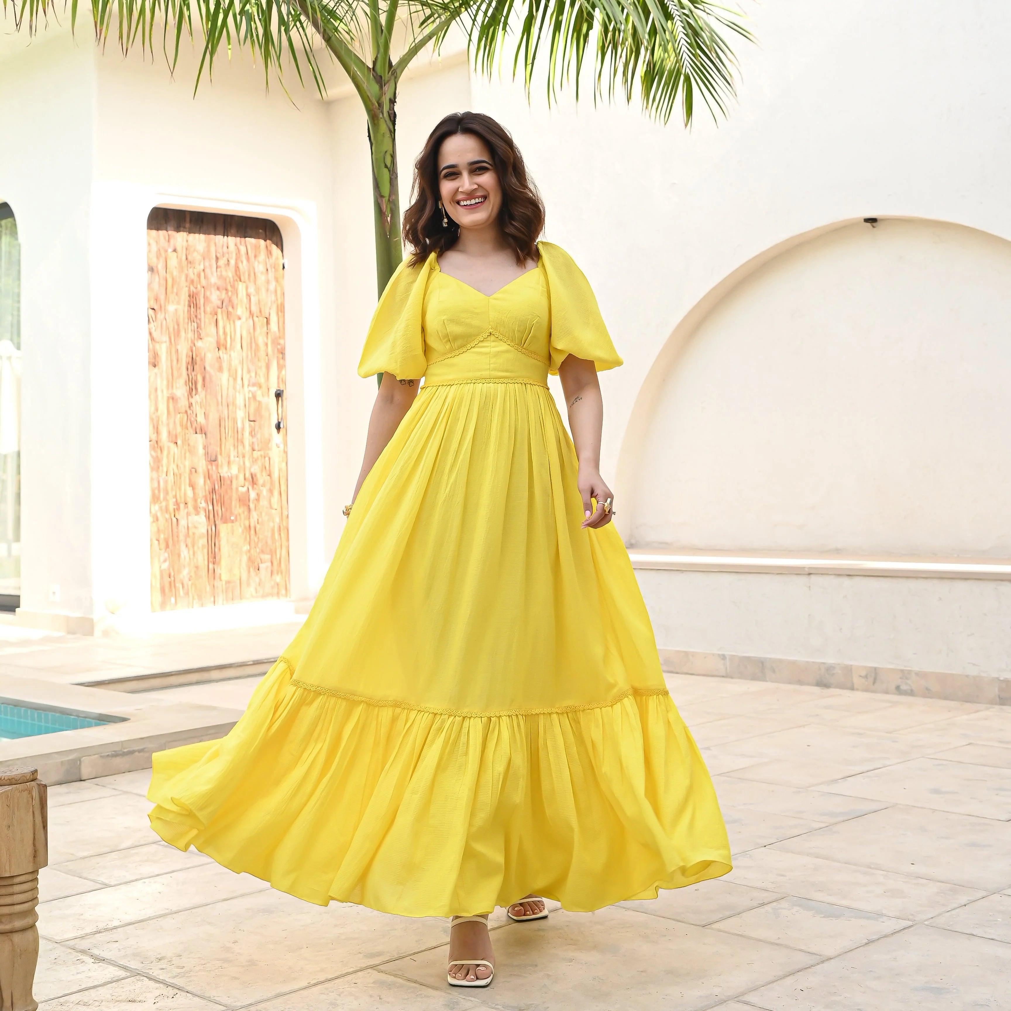 Boshon Tuskan Lacy Cotton Dress