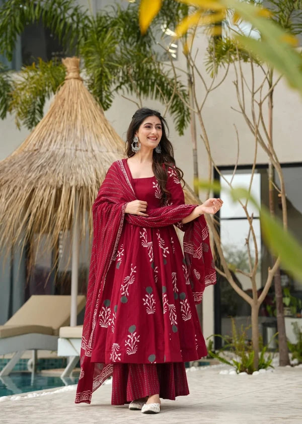 Boshon Maho Chic Cotton Suit Set
