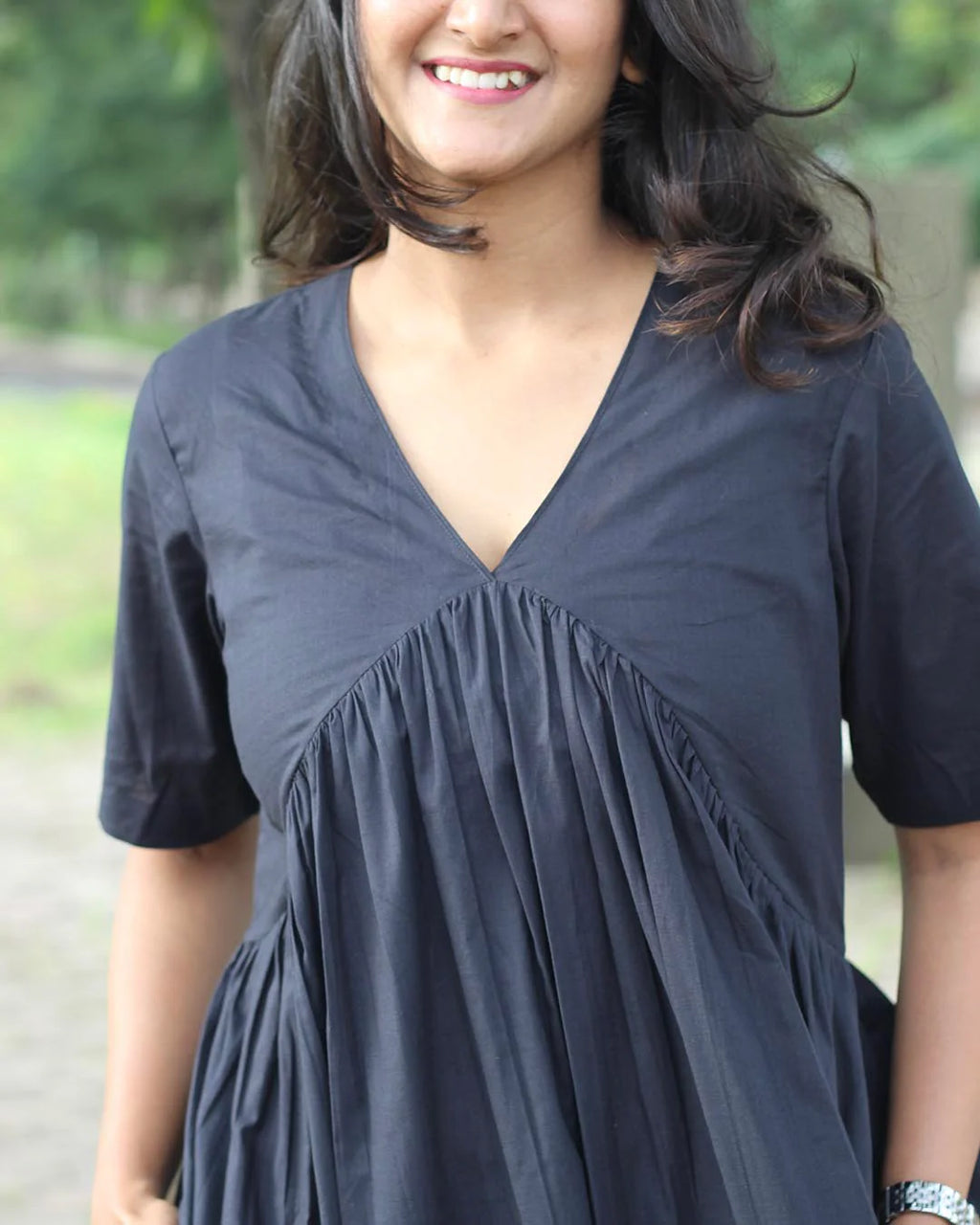 Cambric Cotton Alia Cut with Nyraa Cut Kurta Pant Set – 2-Piece