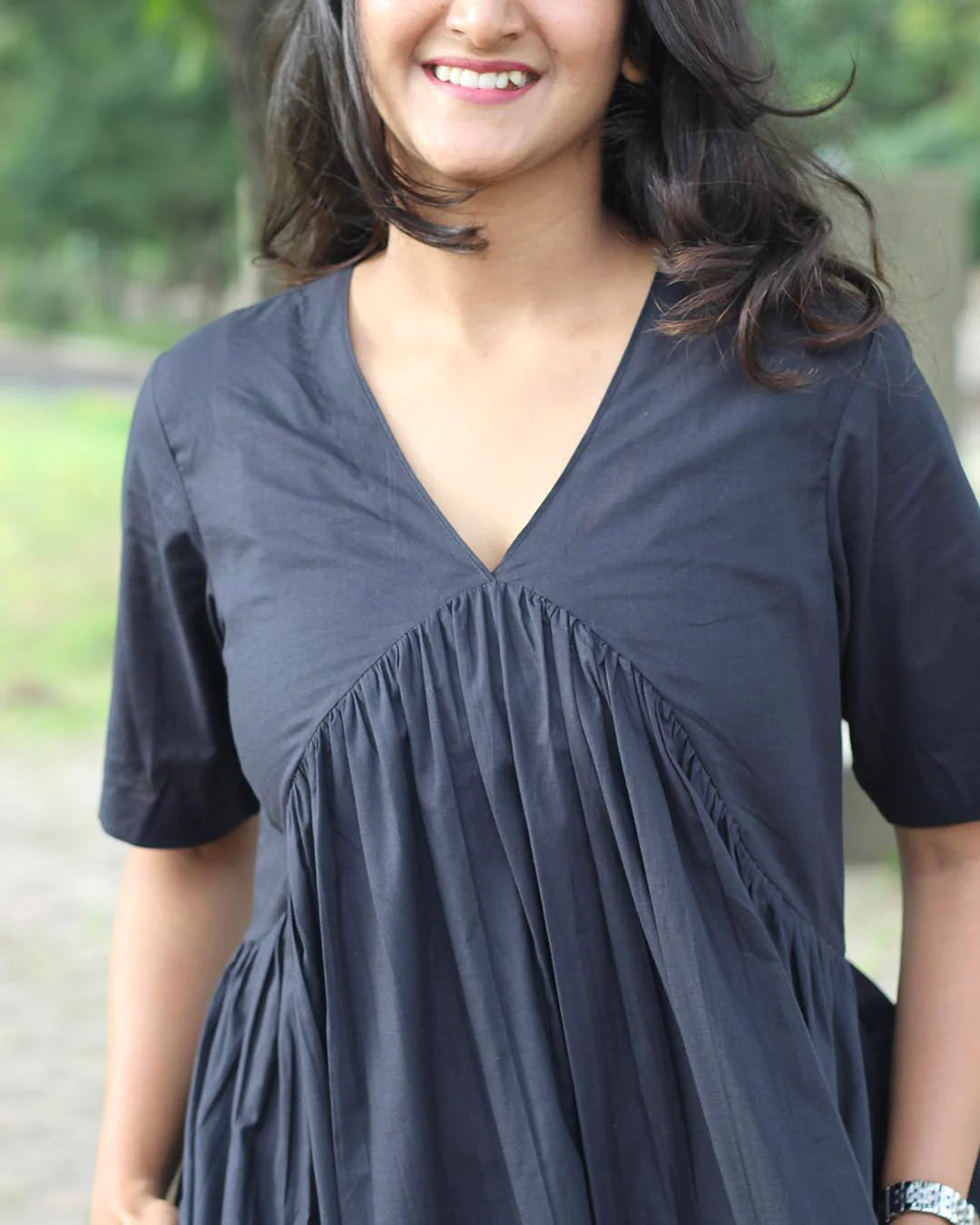 Cambric Cotton Alia Cut with Nyraa Cut Kurta Pant Set – 2-Piece