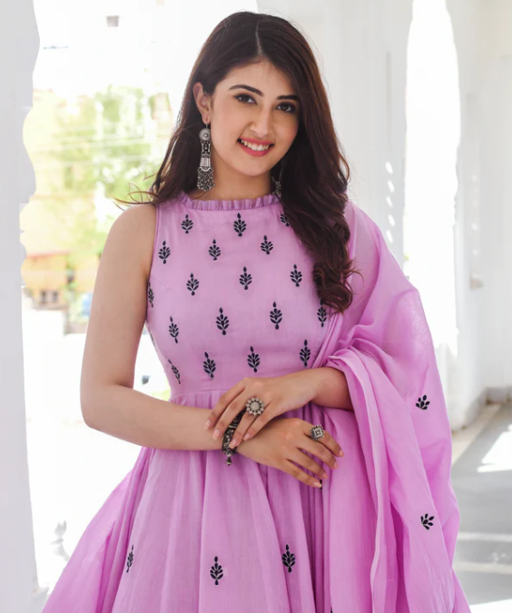 Boshon Anchal Dress With Dupatta