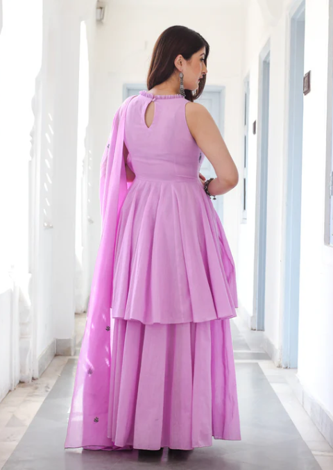 Boshon Anchal Dress With Dupatta