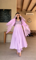 Boshon Skin Print Designer Dress